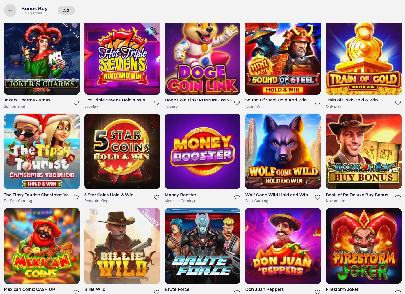 Immerion Online Casino Übersicht